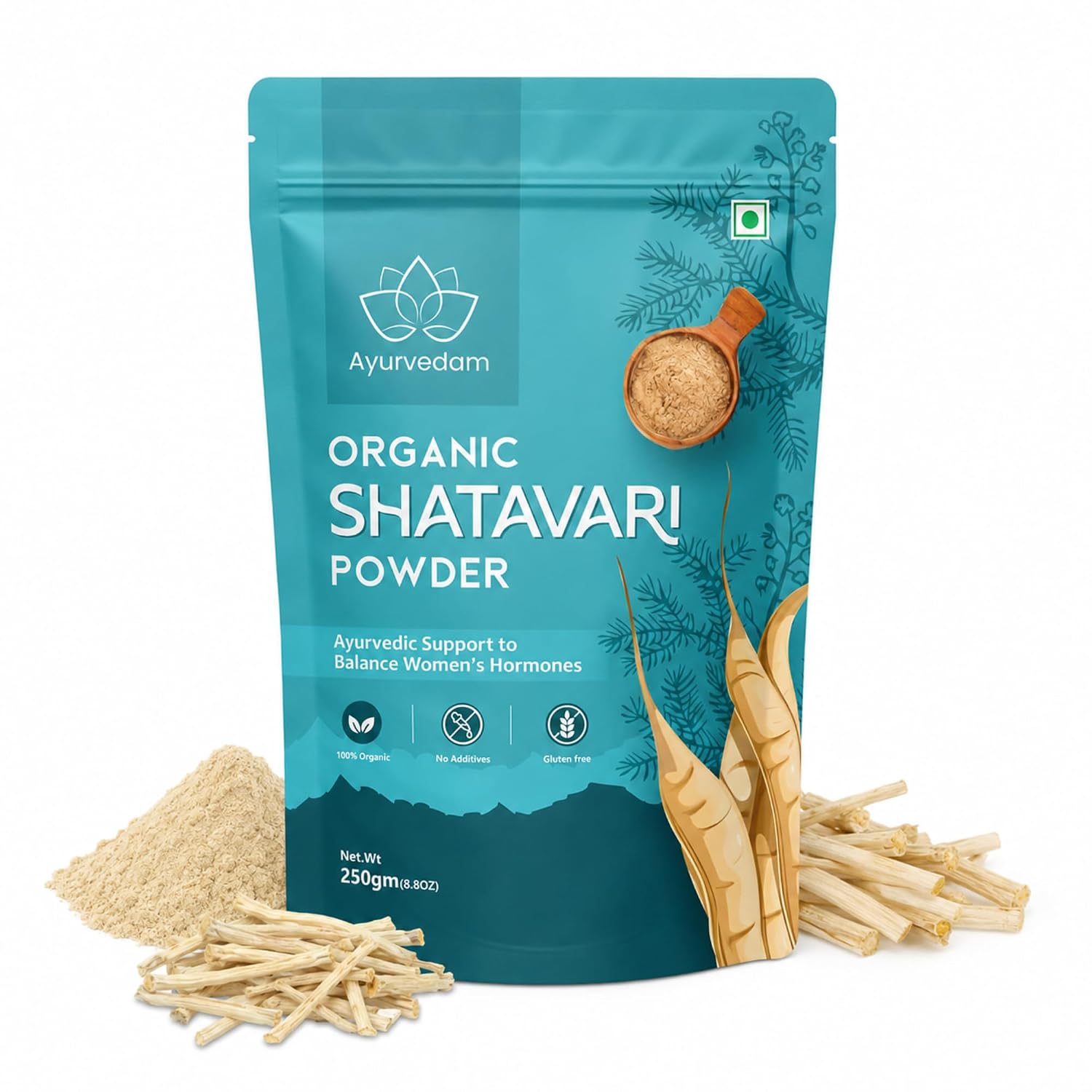 Ayurvedam Organic Shatavari Powder 250g